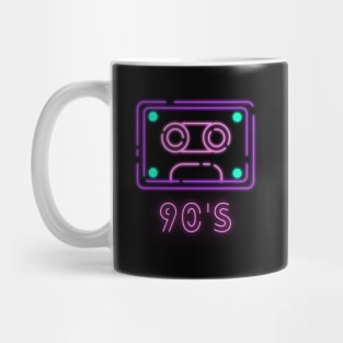 Cassette Music 90's Mug